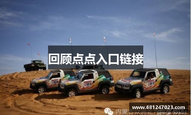 回顾点点入口链接